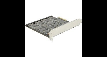DeLOCK PCI Express Card > 4 x internal M.2 Key B RAID raid-kaart