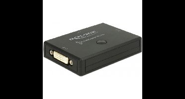 DeLOCK DVI 2 - 1 Switch bidirectional 4K 30 Hz dvi switch