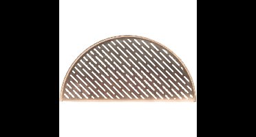 Kamado Joe Halfrond Lasergesneden RVS Grillrooster (Vis & groente)