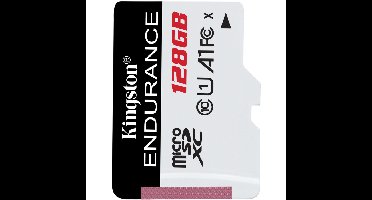 Kingston High Endurance 128 GB microSDXC geheugenkaart