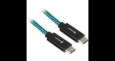 Sharkoon USB 3.2 kabel, USB-C > USB-C