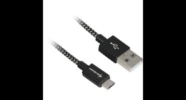 Sharkoon USB 2.0 kabel, USB-A > micro-USB B