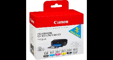 Canon Multipack PGI-550PGBK/CLI551 inkt