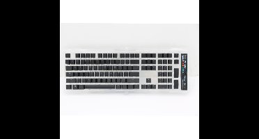 Ducky 108-Key PBT black Keycap set keycaps