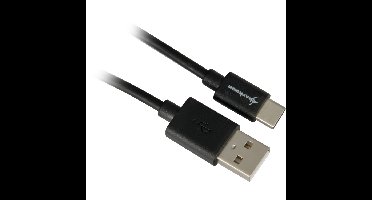 Sharkoon USB-A 2.0 - USB-C kabel
