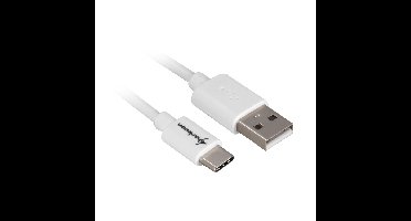 Sharkoon USB-A 2.0 - USB-C kabel
