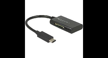 DeLOCK USB 3.1 Gen 1 Card Reader USB Type-C male 4 Slots kaartlezer