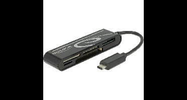 DeLOCK USB 2.0 Card Reader USB Type C 5 Slots kaartlezer