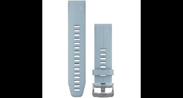 Garmin QuickFit 20 horlogebandje - Zeeschuimblauw silicone