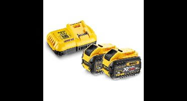 DEWALT XR FLEXVOLT Accu starterpack DCB118X2-QW oplader