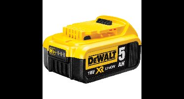 DEWALT 18V 5,0AH XR Li-Ion Accu DCB184 oplaadbare batterij