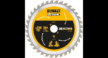 DEWALT Cirkelzaagblad DT99572, 250mm / 30mm