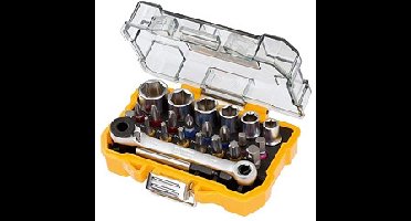 DEWALT 24-delige bit en doppenset DT71516 gereedschapsset