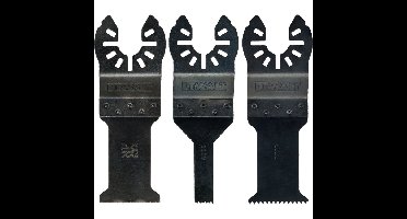 DEWALT 3-delig Multi Tool Set DT20713 zaagbladenset