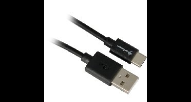 Sharkoon USB-A 2.0 - USB-C kabel
