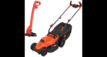 BLACK+DECKER Grasmaaier BEMW461BGL2 + trimmer
