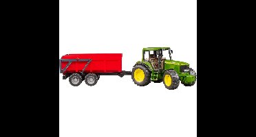 bruder John Deere 6920 met kiepaanhanger modelvoertuig