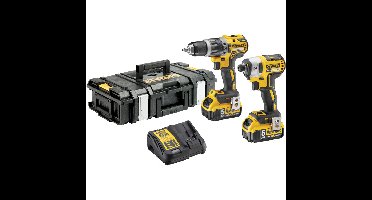 DEWALT DCK266P2-QW Accu Klopboorschroevendraaier Set 18V, 2 stuks