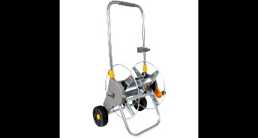 Hozelock 2437 Voorgemonteerde Metalen slangenwagen 60 m