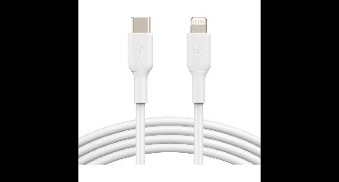 Belkin Boost Charge USB-C naar Lightning 1 meter kabel