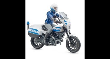 bruder bworld Scrambler Ducati Politiemotor modelvoertuig