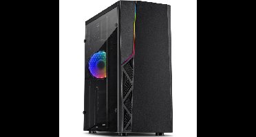 Inter-Tech B-02 RGB midi tower behuizing