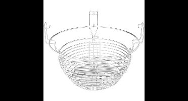 Kamado Joe Houtskoolmand voor Classic kolenkorf