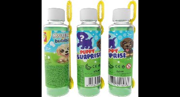 SES Creative Mega bubbles met puppy surprise, 200 ml bellenblaas