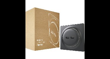Fibaro Walli N USB Outlet schakel stekkerdoos