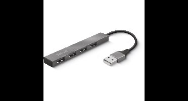 Trust Halyx Aluminium 4-Port Mini USB Hub usb-hub