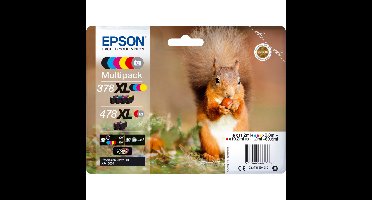 Epson Multipack 6-colours 378XL / 478XL Claria Photo HD Ink inkt