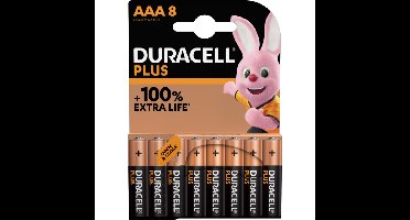Duracell Plus Alkaline AAA-batterijen