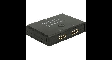 DeLOCK HDMI 2 - 1 Switch bidirectional 4K 60 Hz hdmi switch