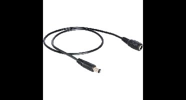 DeLOCK DC Extension 5.5 x 2.1 mm male > female verlengkabel