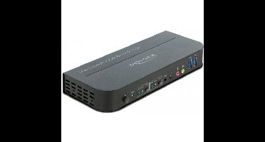 DeLOCK DisplayPort 1.4 KVM Switch 8K 30Hz met USB 3.0 en Audio kvm-switch