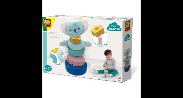 SES Creative Tiny talents - Sensory stapeltoren Behendigheidsspel