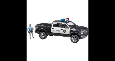 bruder RAM 2500 politie pick-up modelvoertuig