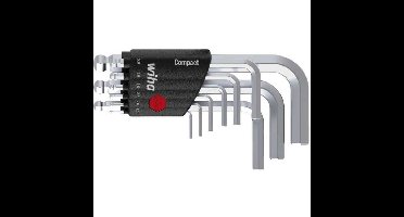 Wiha Inbussleutelset in Compact houder schroevendraaier