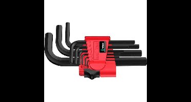 Wera 950/9 Hex-Plus 7 Stiftsleutelset, metrisch, BlackLaser schroevendraaier