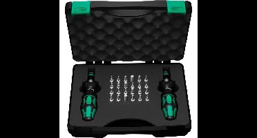 Wera 7440/41 Kraftform momentschroevendraaier-set 0,3-3,0 Nm