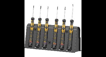 Wera Kraftform Micro 6 ESD Smartphone-reparatieset 1, 6-delig schroevendraaier