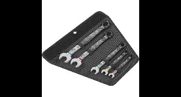 Wera 6003 Joker 5 set 1 Ringsteeksleutelset, 5-delig moersleutel
