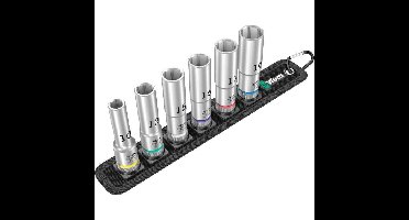 Wera Belt C Deep 1 doppenset, 1/2" dopsleutel