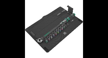 Wera Click-Torque C 3 Set 2, 1/2" draaimomentsleutel