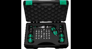 Wera 7445/46/47 Kraftform Schroevendraaierset 2,5-55,0 in.lbs.
