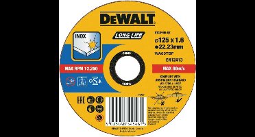 DEWALT INOX doorslijpschijf DT43906-QZ