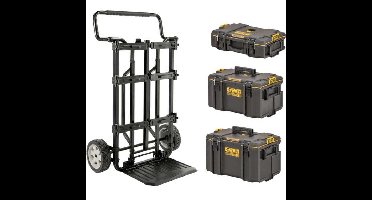 DEWALT DWST83401-1 ToughSystem 2.0 4-in-1 set met trolley gereedschapskist