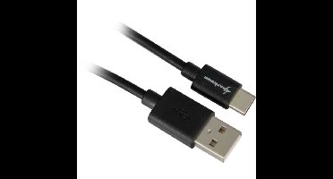 Sharkoon USB-A 2.0 - USB-C kabel