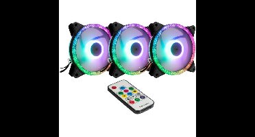 Inter-Tech Argus RS-07 RGB Set120x120x25 case fan