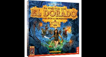 999 Games De Zoektocht naar El Dorado: Helden & Demonen Bordspel